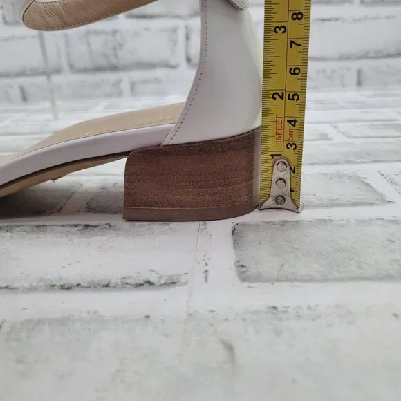 NWOB Stuart Weitzman Nudist June Ankle Strap Low Block Heel Sandals Size 7.5 - Picture 7 of 7